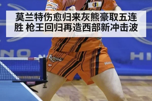 莫兰特伤愈归来灰熊豪取五连胜 枪王回归再造西部新冲击波